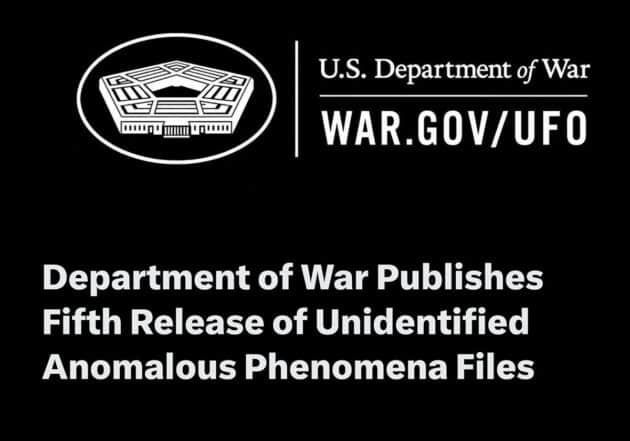 Ankündigungen des US-kriegsministerium zur 5. Tranche der US-UFO-Akten. Copyright: US Gov / DOW