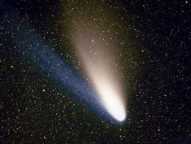 Der Komet Hale-Bopp, aufgenommen am 11. März 1997 Copyright: Geoff Chester (via WikimediaCommons) / Gemeinfrei